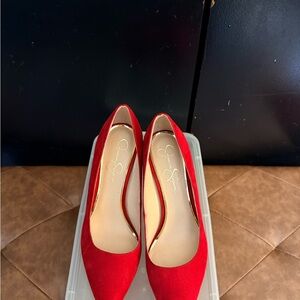 Jessica Simpson Red Heels